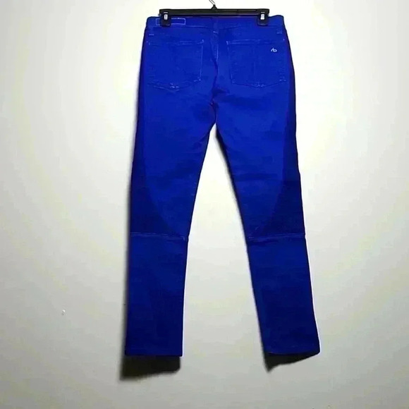 RAG & BONE Bright Blue Skinny For Intermix Jeans Size 28 Limited Edition - Picture 9 of 16